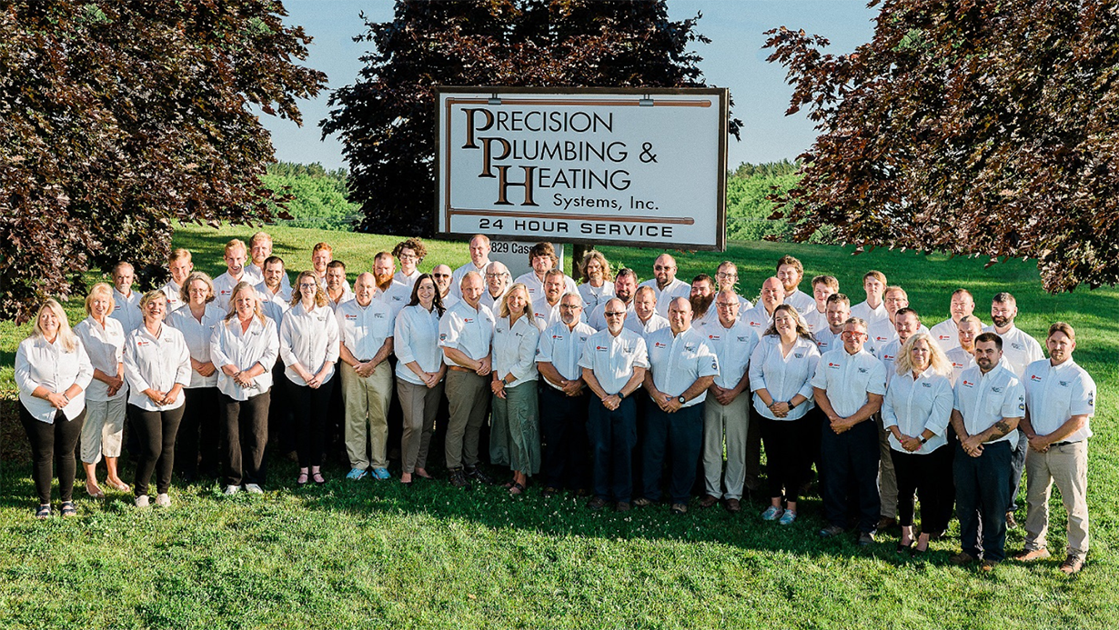 Precision Plumbing & Heating Team Photo