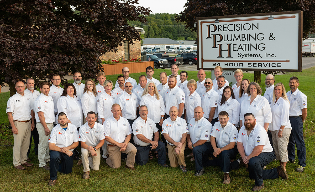 Precision Plumbing & Heating Team Photo